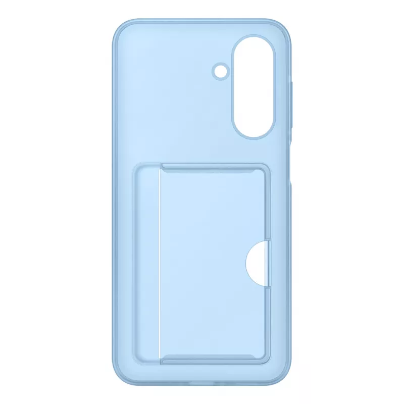 Cubierta trasera Samsung A17 con compartimento para tarjetas, azul — EF-OA176TLEGWW
