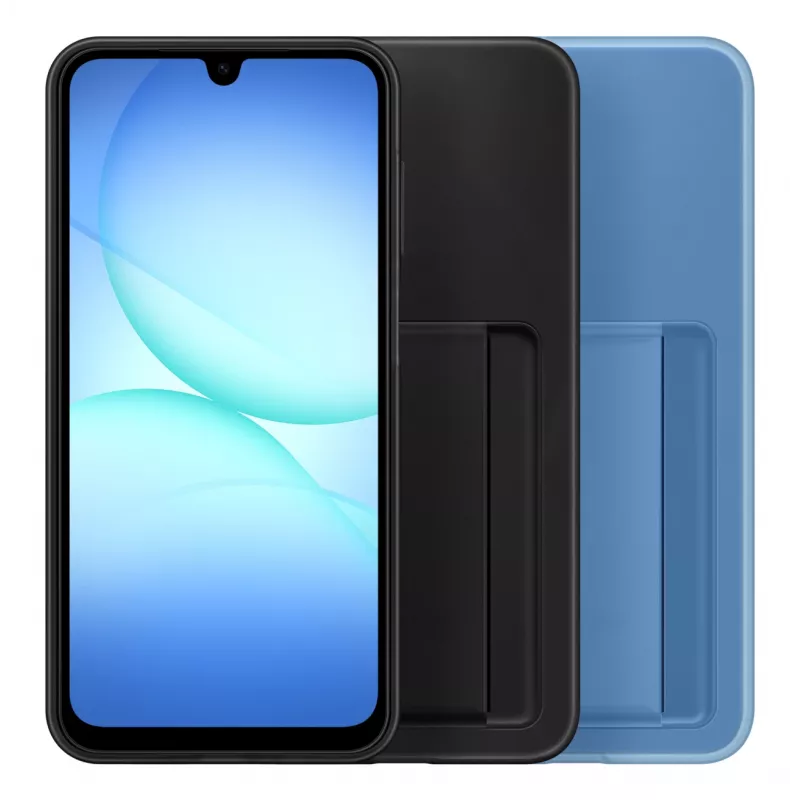 Cubierta trasera Samsung A17 con compartimento para tarjetas, azul — EF-OA176TLEGWW