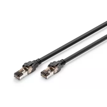 DIGITUS cable patch - Cat 8.1 - S/FTP - AWG 24/7 - 3m - Negro