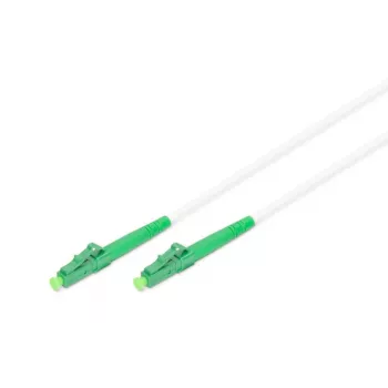 DIGITUS cable de fibra óptica con armadura de acero – Simplex Singlemode LC/APC – LC/APC – 5 m