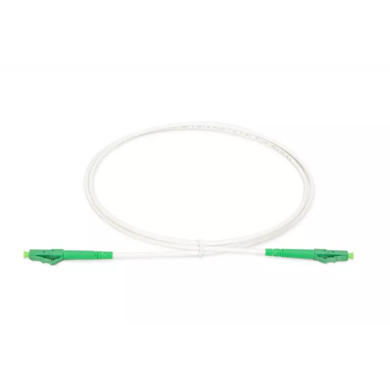 DIGITUS cable de fibra óptica con armadura de acero – Simplex Singlemode LC/APC – LC/APC – 5 m