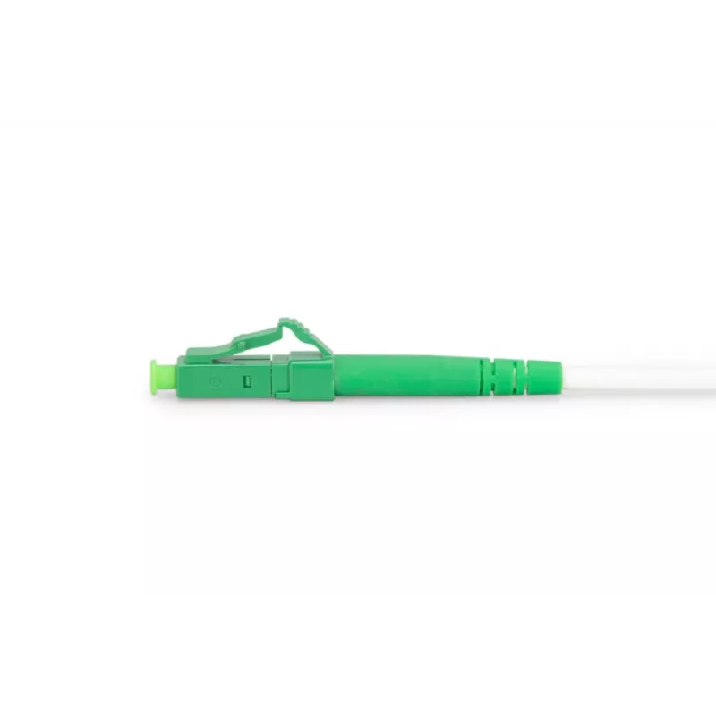 DIGITUS cable patch de fibra óptica con armadura de acero - simplex singlemode LC/APC - LC/APC - 20m