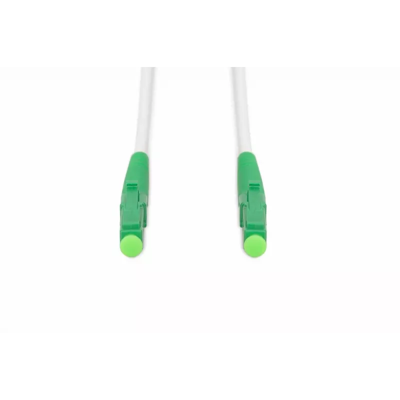 DIGITUS cable patch de fibra óptica con armadura de acero - simplex singlemode LC/APC - LC/APC - 20m