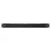DIGITUS Barra pasacables con cepillo 1U 44x483x11 mm, tamaño del cepillo 27x423 mm, color negro (RAL 9005)
