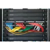 DIGITUS Panel ciego 1U, encajable, material ABS color negro