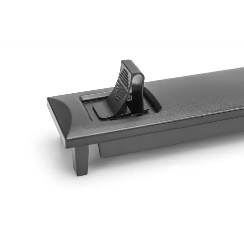 DIGITUS Panel ciego 1U, encajable, material ABS color negro