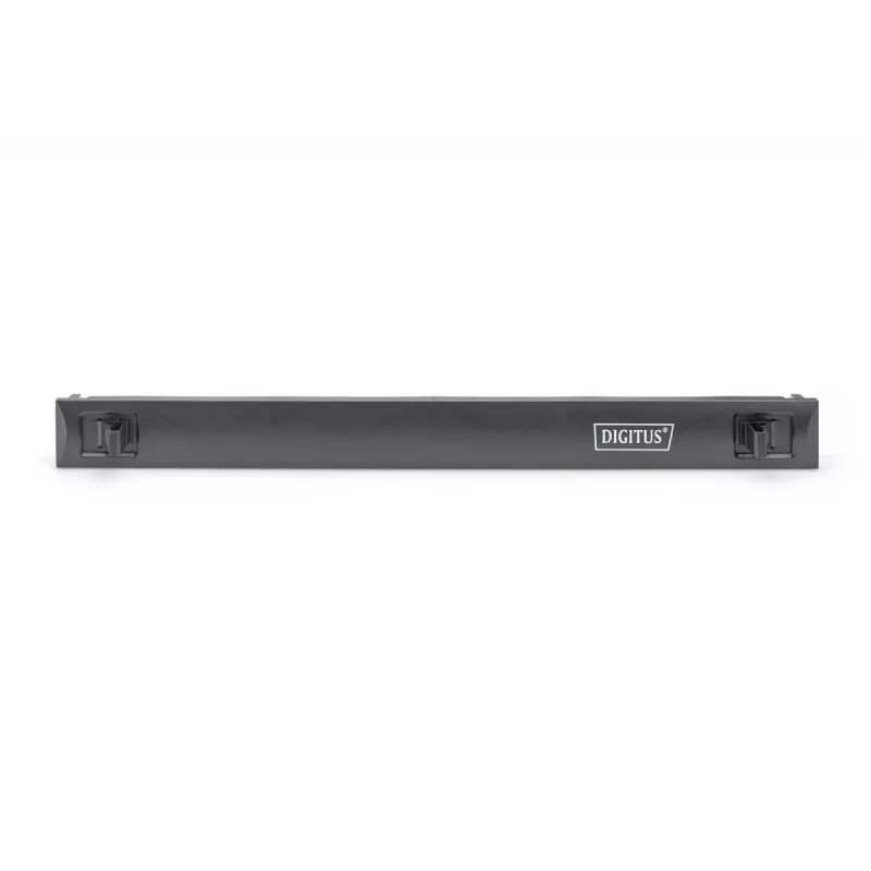 DIGITUS Panel ciego 1U, encajable, material ABS color negro