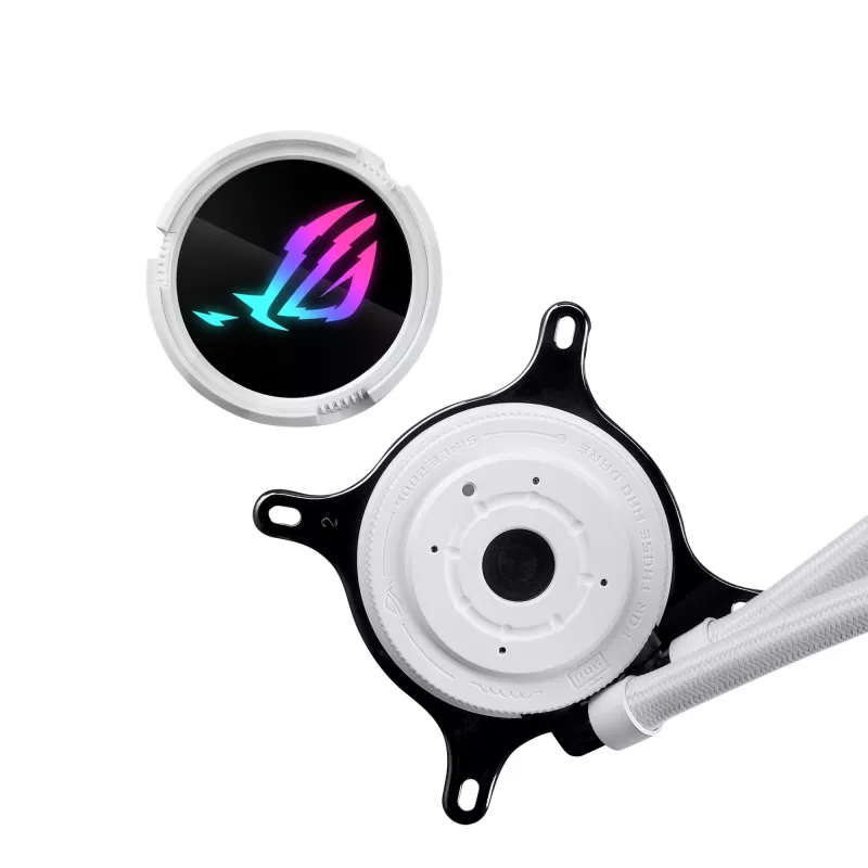 ASUS ROG Strix LC III 360 ARGB White Edition refrigeración líquida AiO, 360 mm, blanco