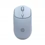 HP 400 Ratón inalámbrico silencioso azul, ambidiestro, RF Wireless + Bluetooth, 6000 DPI, Azul