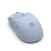 HP 400 Ratón inalámbrico silencioso azul, ambidiestro, RF Wireless + Bluetooth, 6000 DPI, Azul