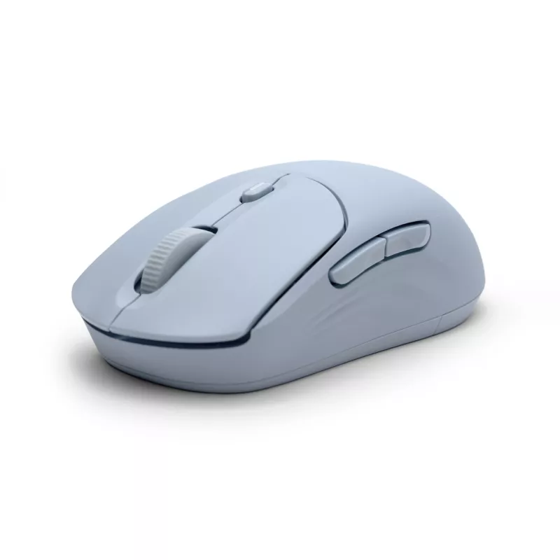 HP 400 Ratón inalámbrico silencioso azul, ambidiestro, RF Wireless + Bluetooth, 6000 DPI, Azul