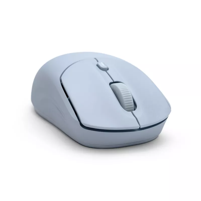 HP 400 Ratón inalámbrico silencioso azul, ambidiestro, RF Wireless + Bluetooth, 6000 DPI, Azul