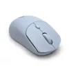 HP 400 Ratón inalámbrico silencioso azul, ambidiestro, RF Wireless + Bluetooth, 6000 DPI, Azul