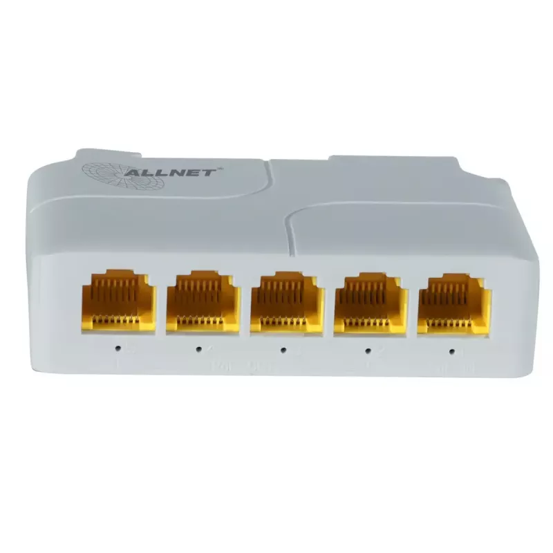 Switch no gestionado ALLNET 222870 L2 Gigabit Ethernet 5 Puertos PoE
