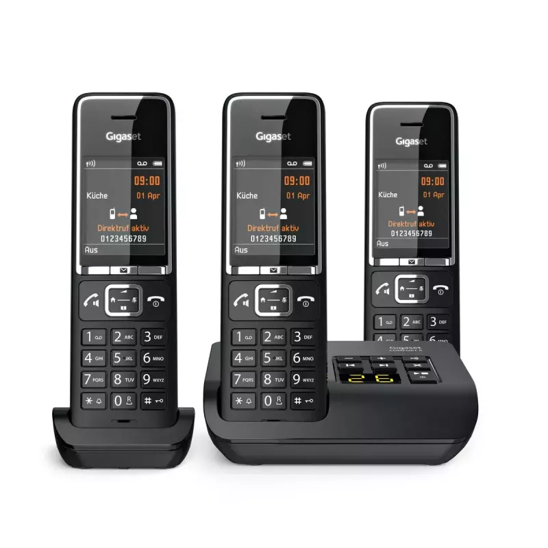 Teléfono analógico Gigaset COMFORT 550A inalámbrico con identificación de llamadas