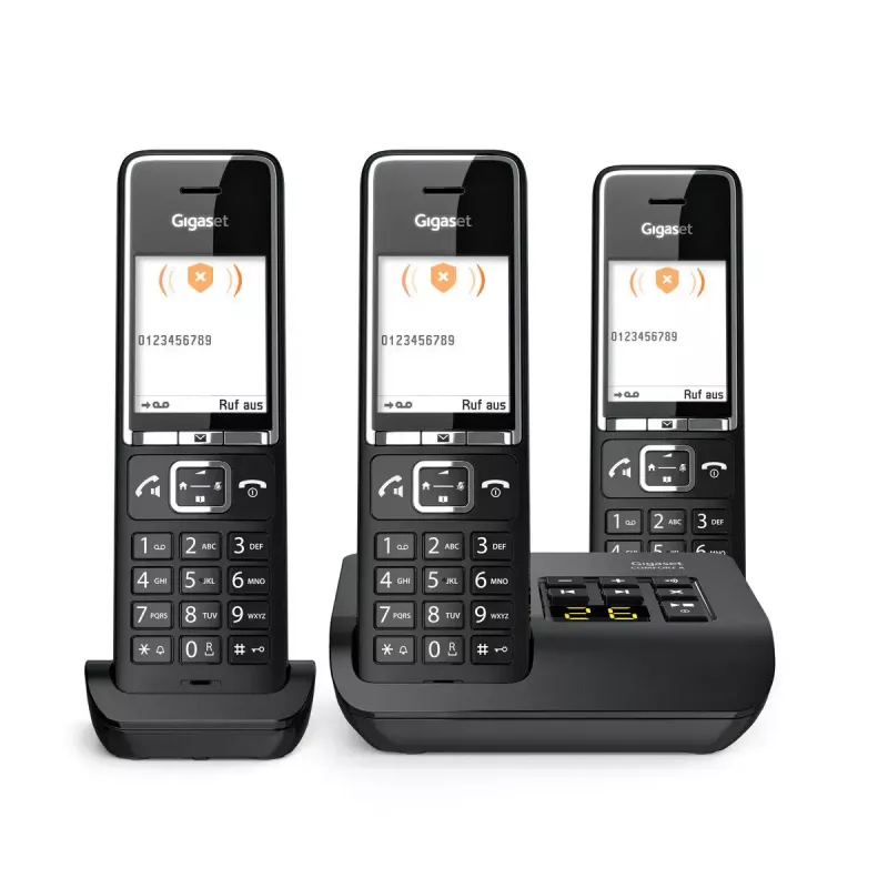 Teléfono analógico Gigaset COMFORT 550A inalámbrico con identificación de llamadas