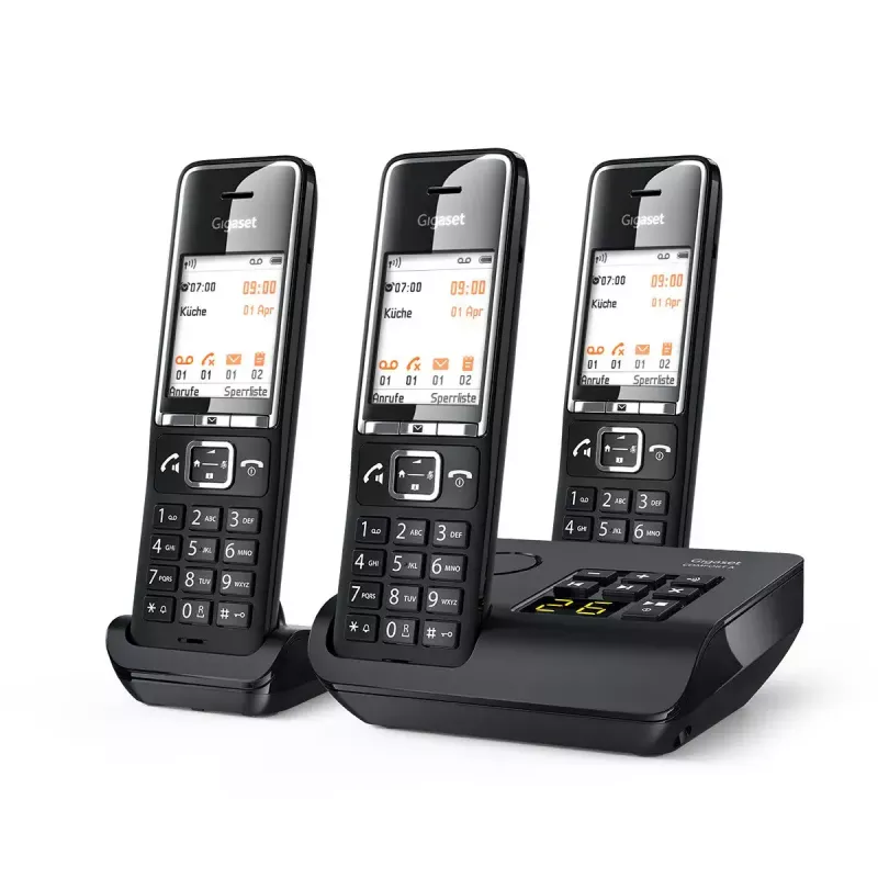 Teléfono analógico Gigaset COMFORT 550A inalámbrico con identificación de llamadas
