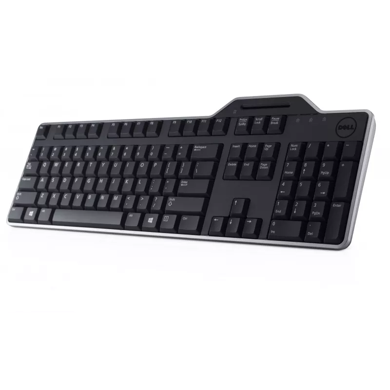 Teclado DELL KB813 universal USB QWERTY inglés de EE. UU. negro