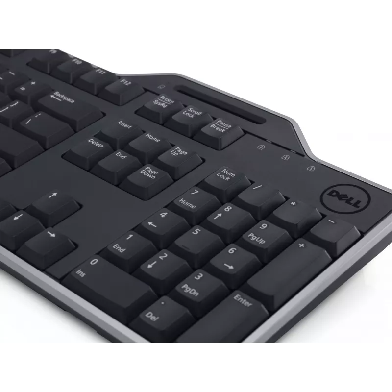 Teclado DELL KB813 universal USB QWERTY inglés de EE. UU. negro