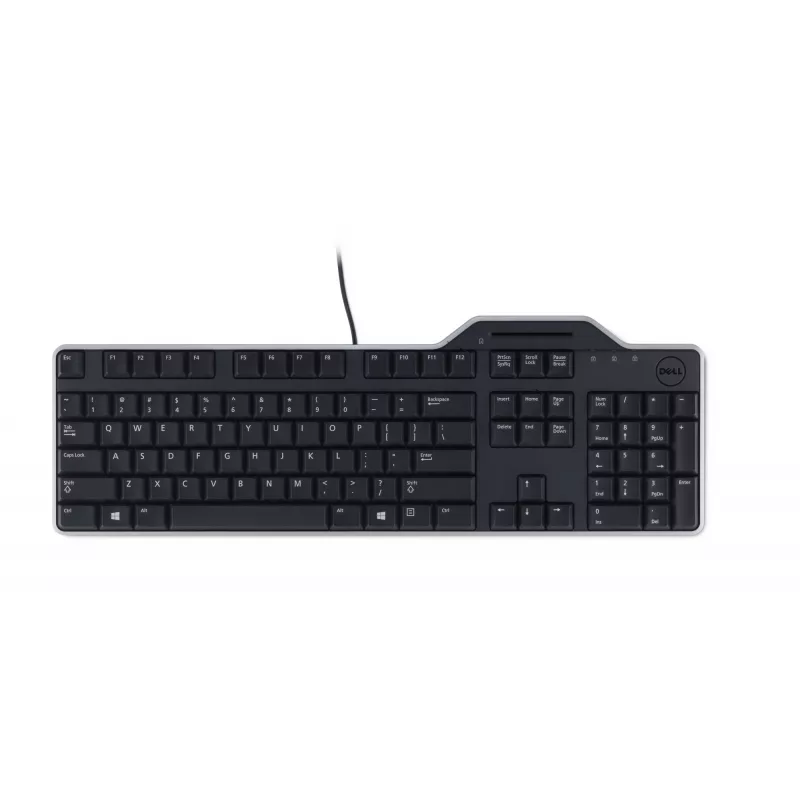 Teclado DELL KB813 universal USB QWERTY inglés de EE. UU. negro