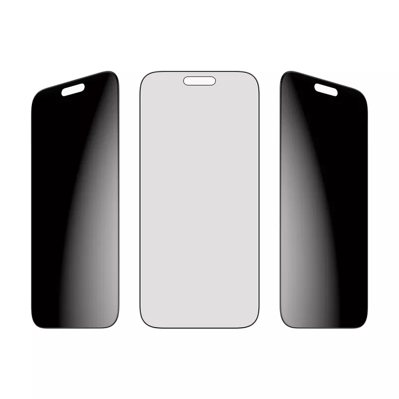 Protector de pantalla PanzerGlass de privacidad 2 vías para iPhone 17 Pro Max — cristal templado, ajuste ultra ancho, EasyAligner
