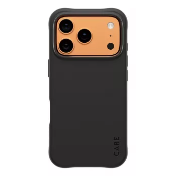 Funda PanzerGlass CARE by Fashionable Case Samba Black con MagSafe iPhone 17 Pro