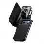 Funda protectora 2 en 1 para móvil con compartimento para tarjetas PanzerGlass CARE Feature Case Tango con MagSafe para iPhone 17 Pro Max, negra
