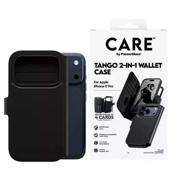 PanzerGlass CARE™ by ® Tango 2-in-1 Wallet Case con MagSafe iPhone 17 Pro