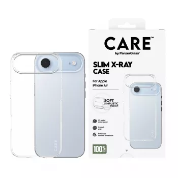 PanzerGlass CARE™ by ® X-Ray funda iPhone Air, funda, Apple, Apple - iPhone Air, transparente