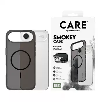 PanzerGlass CARE™ by ® Urban Explorer Case Smokey con MagSafe negro iPhone Air
