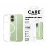 Funda PanzerGlass CARE™ by ® Urban Explorer Case Transparent con MagSafe White iPhone 17
