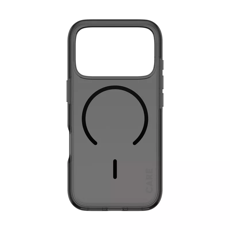 Funda protectora PanzerGlass CARE™ Urban Explorer Smokey con MagSafe negro para iPhone 17 Pro (TPU, negra)