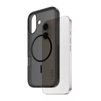 PanzerGlass CARE™ by ® Urban Explorer Case Smokey con MagSafe negro iPhone 17