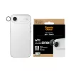 Protector de lente de cámara PanzerGlass Hoops para iPhone Air — vidrio templado y silicona, transparente, 1 ud.