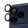 PanzerGlass ® Hoops® protector de lente de cámara negro iPhone 17 Pro | iPhone 17 Pro Max | iPhone 16 Pro | 16 Pro Max
