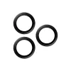 PanzerGlass ® Hoops® protector de lente de cámara negro iPhone 17 Pro | iPhone 17 Pro Max | iPhone 16 Pro | 16 Pro Max