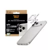 Protector de cámara PanzerGlass Hoops transparente para iPhone 17 Pro / 17 Pro Max / 16 Pro / 16 Pro Max, vidrio templado, silicona, 1 ud.