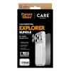 Pack de protector de pantalla PanzerGlass CARE 3-in-1 Flagship Explorer para iPhone 17 Pro – vidrio templado, PET, silicona, transparente