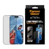 Lámina protectora de pantalla con privacidad PanzerGlass para iPhone 17 / iPhone 16 Pro — Ultra-Wide Fit, vidrio templado + PET, FASTFIT