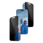 Lámina protectora de pantalla PanzerGlass 2-Way Privacy para iPhone 17 Pro — Ultra-Wide Fit, vidrio templado, filtro de privacidad, FASTFIT