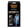 Lámina protectora de pantalla PanzerGlass 2-Way Privacy para iPhone 17 Pro — Ultra-Wide Fit, vidrio templado, filtro de privacidad, FASTFIT