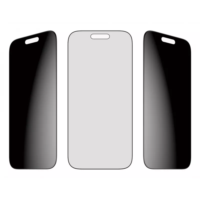 Lámina protectora de pantalla PanzerGlass 2-Way Privacy para iPhone 17 Pro — Ultra-Wide Fit, vidrio templado, filtro de privacidad, FASTFIT