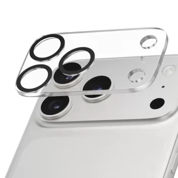 Protector de lente de cámara PanzerGlass iPhone 17 Pro Max resistente a arañazos y golpes
