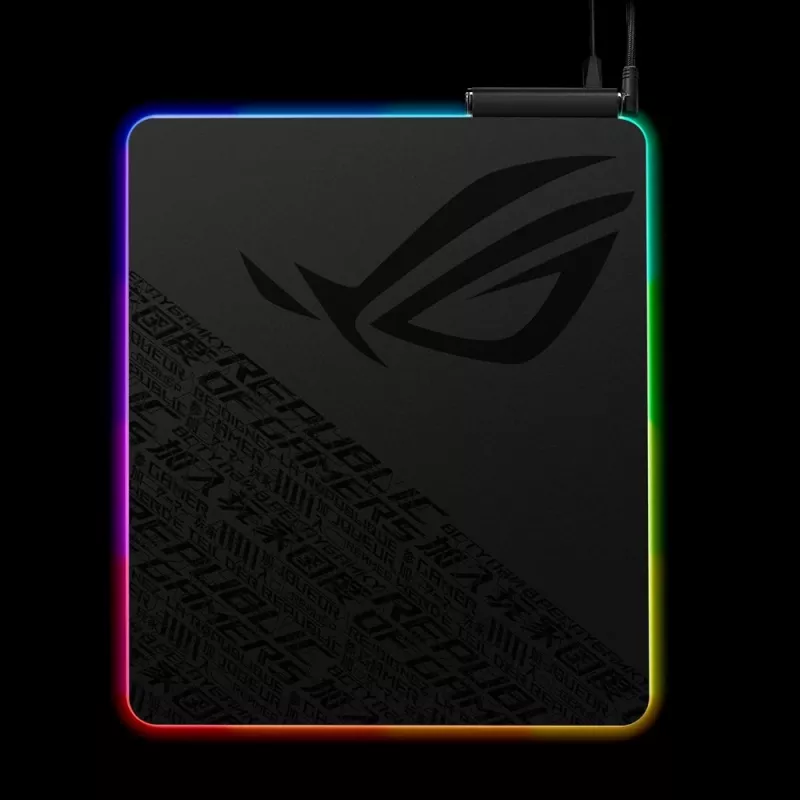 ASUS ROG Balteus Qi alfombrilla de ratón gaming negra