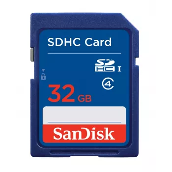 WESTERN DIGITAL SanDisk tarjeta SDHC clase 4 32 GB