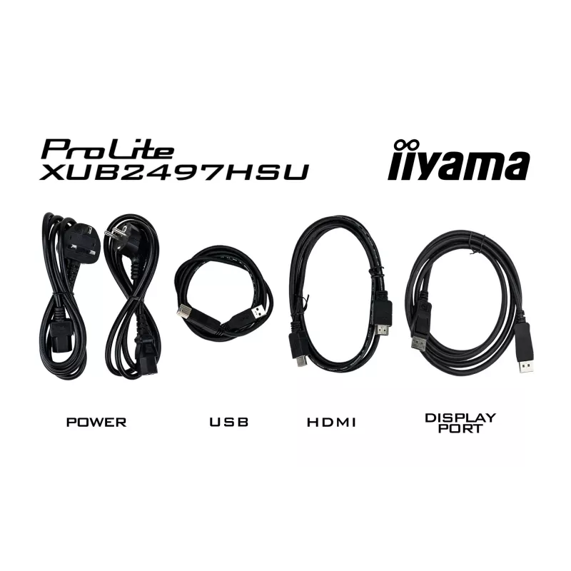 iiyama ProLite XUB2497HSU-W2 Monitor de ordenador 60,5 cm (23,8
