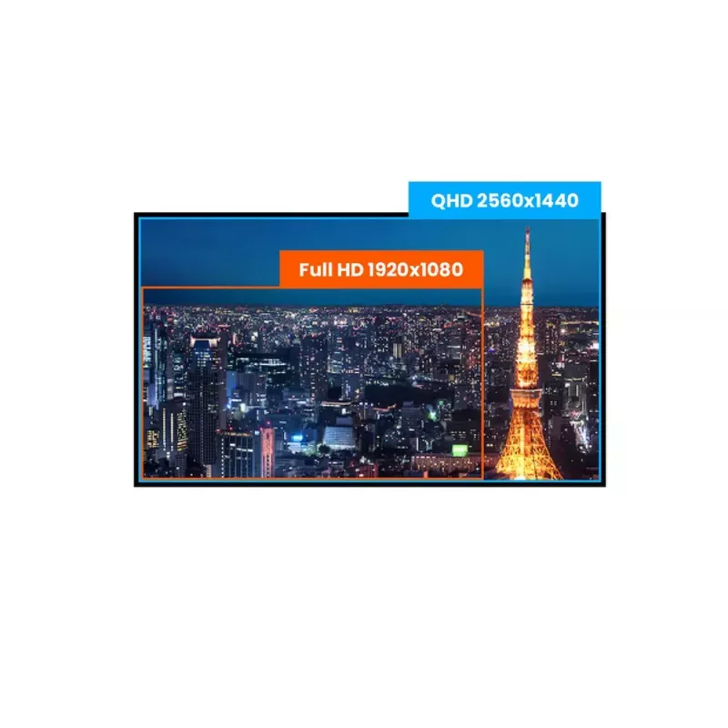 iiyama ProLite XUB2797QSU-W2 Monitor de ordenador 68,6 cm (27 inch) 2560 x 1440 píxeles Quad HD LED Blanco