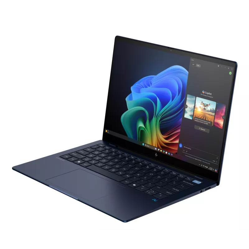 HP EliteBook Ultra G1q AI PC Copilot+ PC Snapdragon X1E-78-100 Portátil 35,6 cm (14 inch) táctil 2.2K 16 GB LPDDR5x-SDRAM 1 TB SSD Wi-Fi 6E (802.11ax) Windows 11 Pro Azul