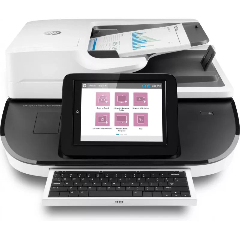 Escáner de mesa y ADF HP Flow 8500 fn2 600 x 600 DPI