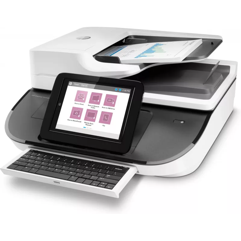 Escáner de mesa y ADF HP Flow 8500 fn2 600 x 600 DPI